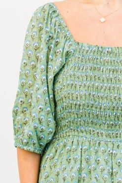 Out Of Touch Dress, Green 12 Out Of Touch Dress, Green -Chic Soul Store OutOfTouchDress Green 4