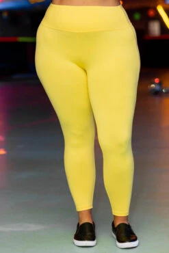 Outrun Outlast Leggings, Yellow