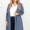 Overthinking It Cardigan, Blue 2 Overthinking It Cardigan, Blue -Chic Soul Store OverthinkingItCardigan Blue 3652