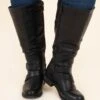 Pace Yourself Wide Calf Boots, Black -Chic Soul Store PaceYourselfWideCalfBoots Black