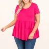 Pacific Coast Party Top, Fuchsia 1 Pacific Coast Party Top, Fuchsia -Chic Soul Store PacificCoastPartyTop Fuchsia 4