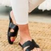 Palm Shores Sandals, Black -Chic Soul Store PalmShoresSandals Black 2
