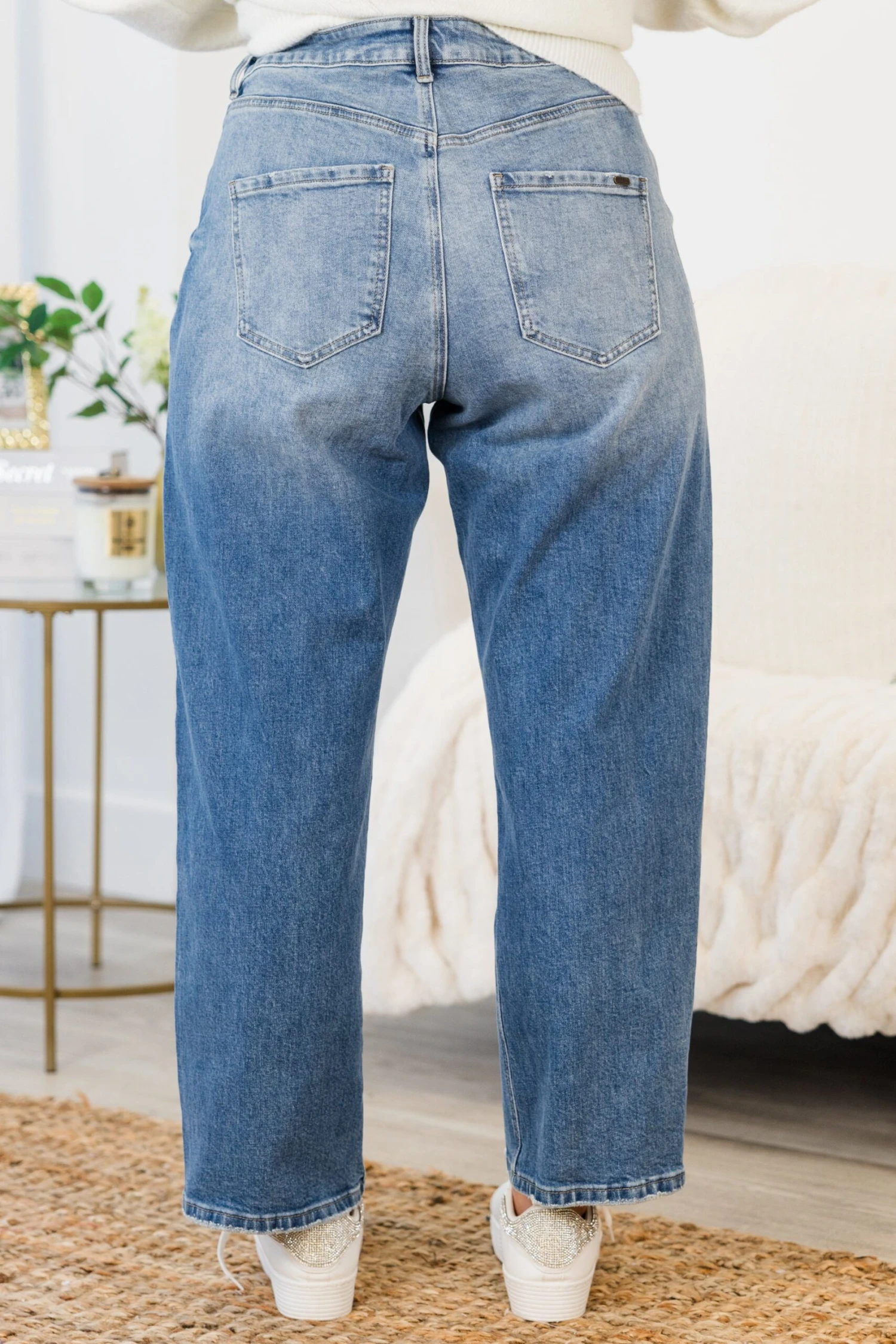 Passing Notes Jeans, Medium Wash 7 Passing Notes Jeans, Medium Wash - Image 5