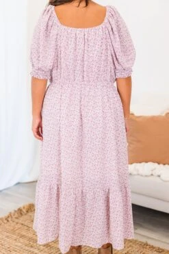 Peaceful Serenity Dress, Lavender -Chic Soul Store PeacefulSerenityDress Lavender 4