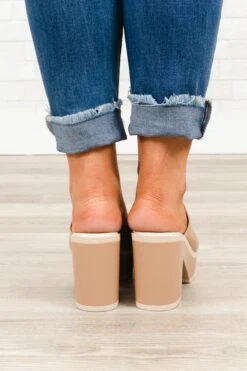 Peek-A-Boo Clogs, Nude -Chic Soul Store Peek A BooClogs Nude 3