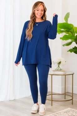 Perfect Comfort Set, Light Navy -Chic Soul Store PerfectComfortSet LightNavy 9