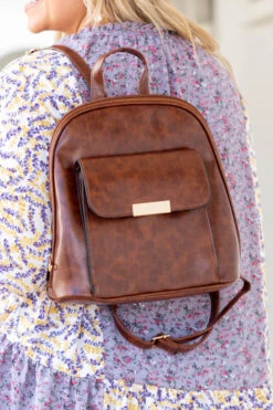 Perfectly Packed Backpack, Brown