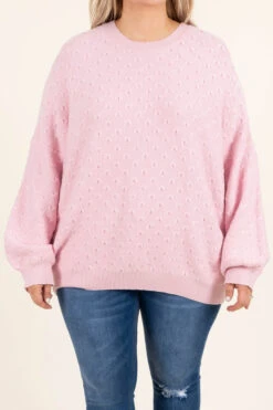 Perfectly Pleasant Sweater, Pink 11 Perfectly Pleasant Sweater, Pink -Chic Soul Store PerfectlyPleasantSweater Pink 9620