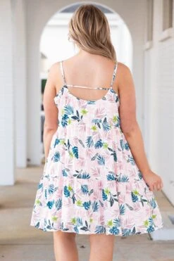 Phone Whispers Dress, Mauve -Chic Soul Store PhoneWhispersDress Mauve 1500