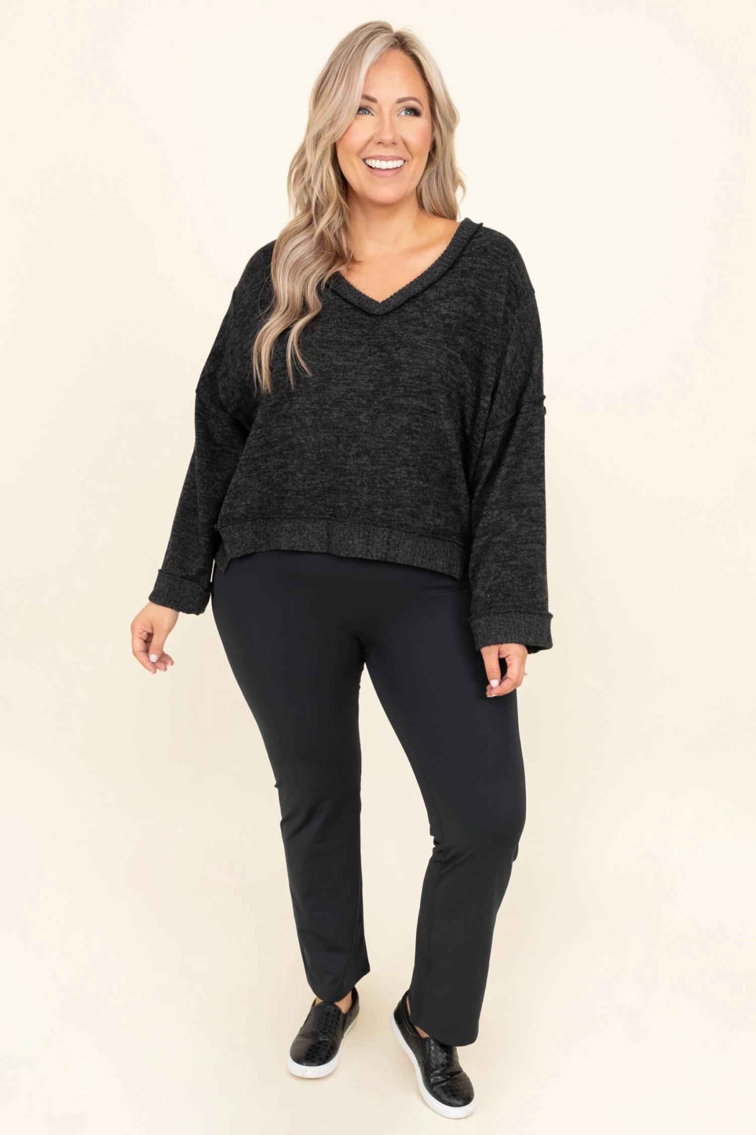 Pilates Please Pants, Black 4 Pilates Please Pants, Black - Image 2