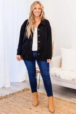 Plans Change Jacket, Black 10 Plans Change Jacket, Black -Chic Soul Store PlansChangeJacket Black 4