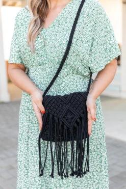 Poolside Adventures Purse, Black