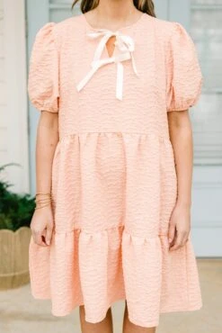 Porcelain Bloom Dress, Pink -Chic Soul Store PorcelainBloomDress Pink 2