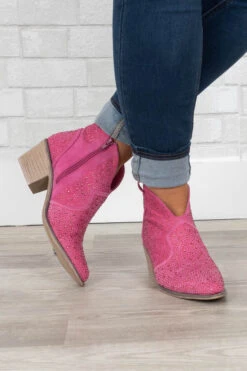 Pretty Pinkalicious Booties, Fuchsia
