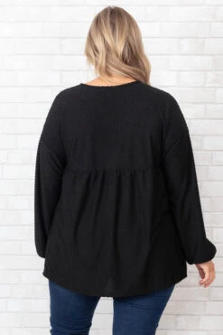 Pretty Pretty Princess Top, Black 12 Pretty Pretty Princess Top, Black -Chic Soul Store PrettyPrettyPrincessTop Black 9485