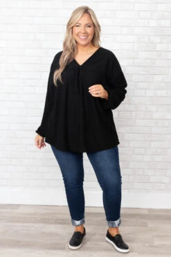 Pretty Pretty Princess Top, Black 9 Pretty Pretty Princess Top, Black -Chic Soul Store PrettyPrettyPrincessTop Black 9487