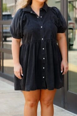 Pretty Sweet Dress, Black -Chic Soul Store PrettySweetDress Black 2