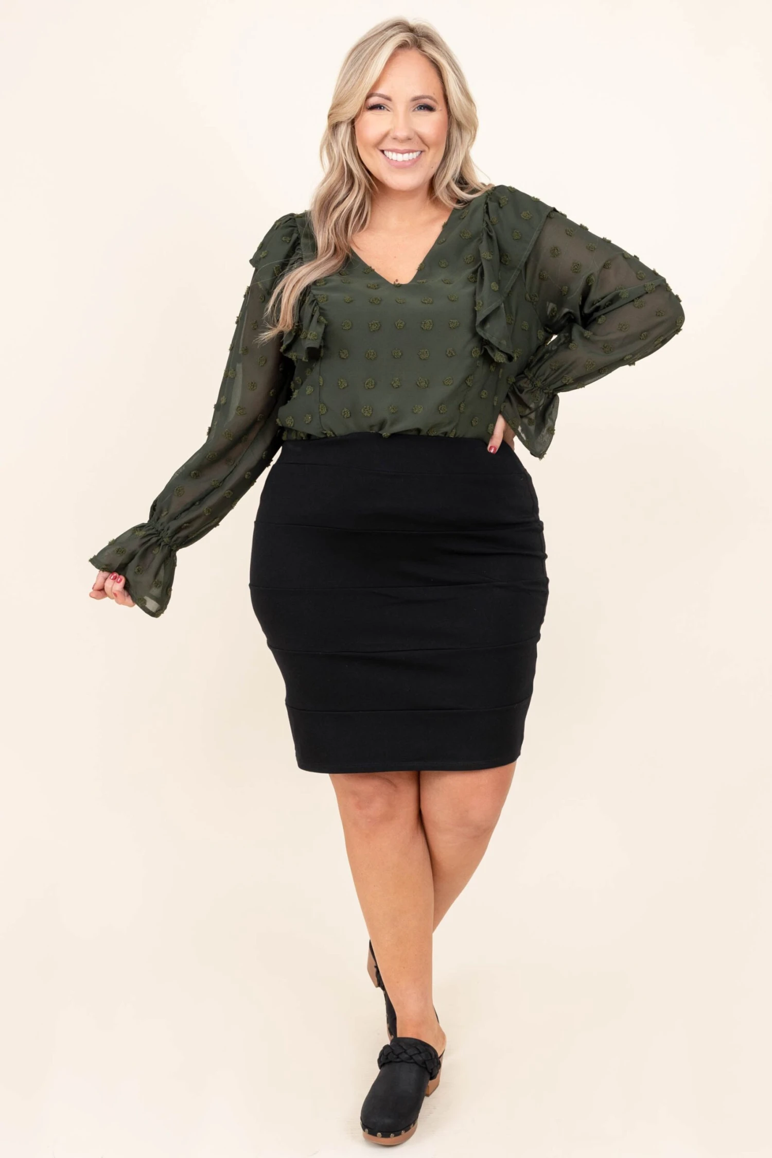 Professional Edge Skirt, Black 6 Professional Edge Skirt, Black - Image 4