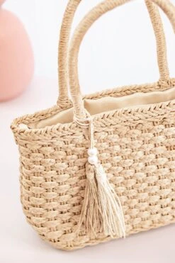 Purse Pleasures Bag, Beige -Chic Soul Store PursePleasuresBag Beige 8054