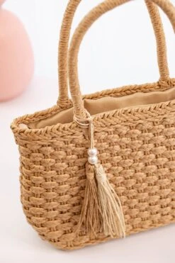 Purse Pleasures Bag, Camel -Chic Soul Store PursePleasuresBag Camel 8054