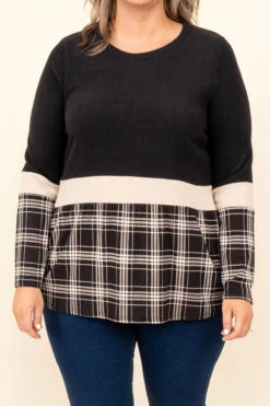 Queen Of Nice Top, Black -Chic Soul Store QueenOfNiceTop Black 9814