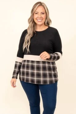 Queen Of Nice Top, Black