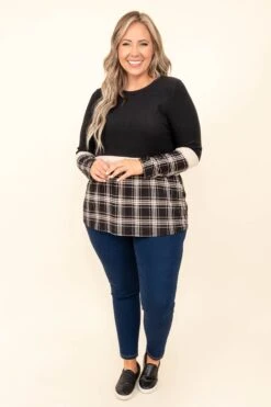 Queen Of Nice Top, Black -Chic Soul Store QueenOfNiceTop Black 9817