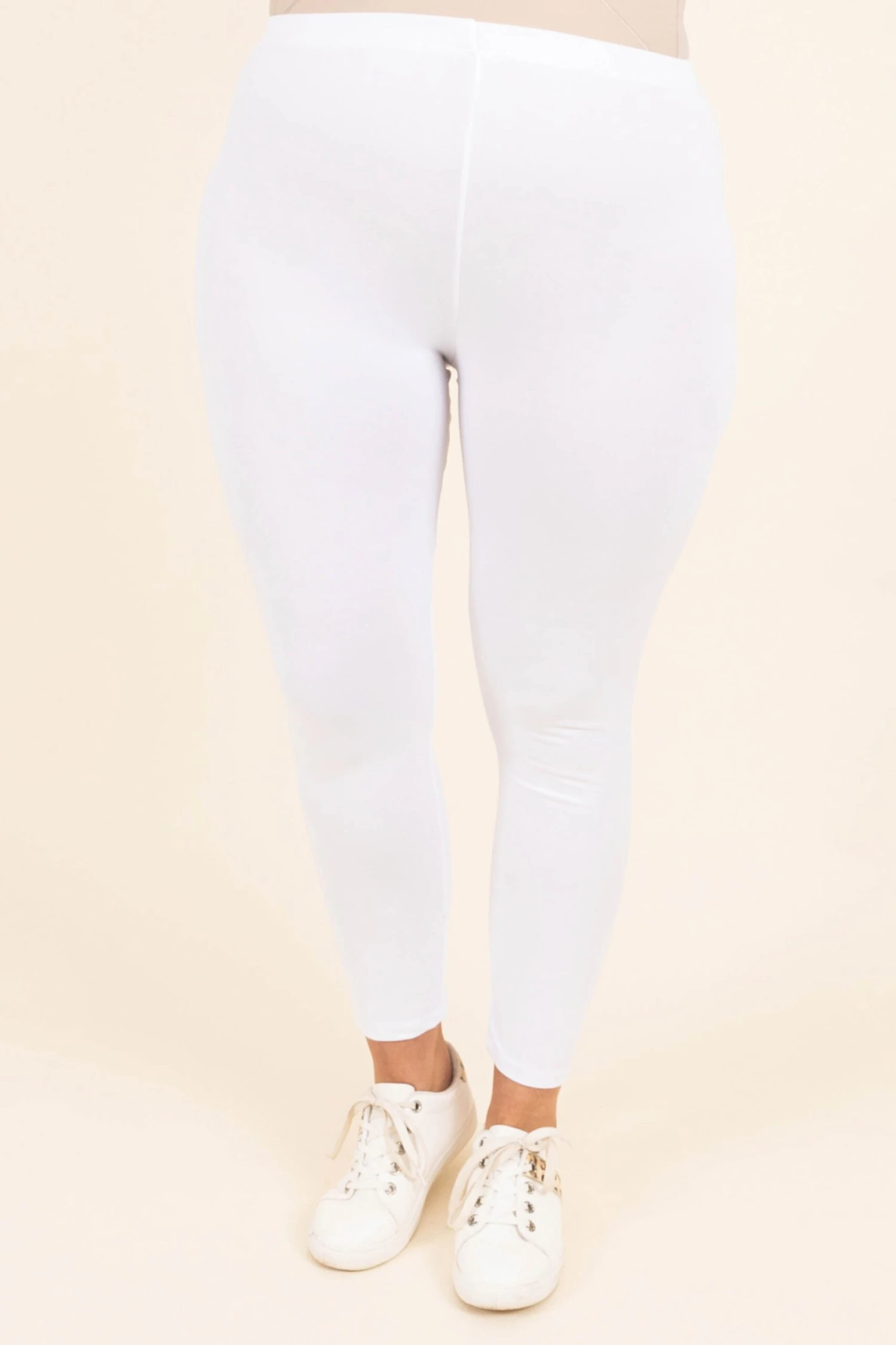 Quick With It Leggings, White 5 Quick With It Leggings, White - Image 3