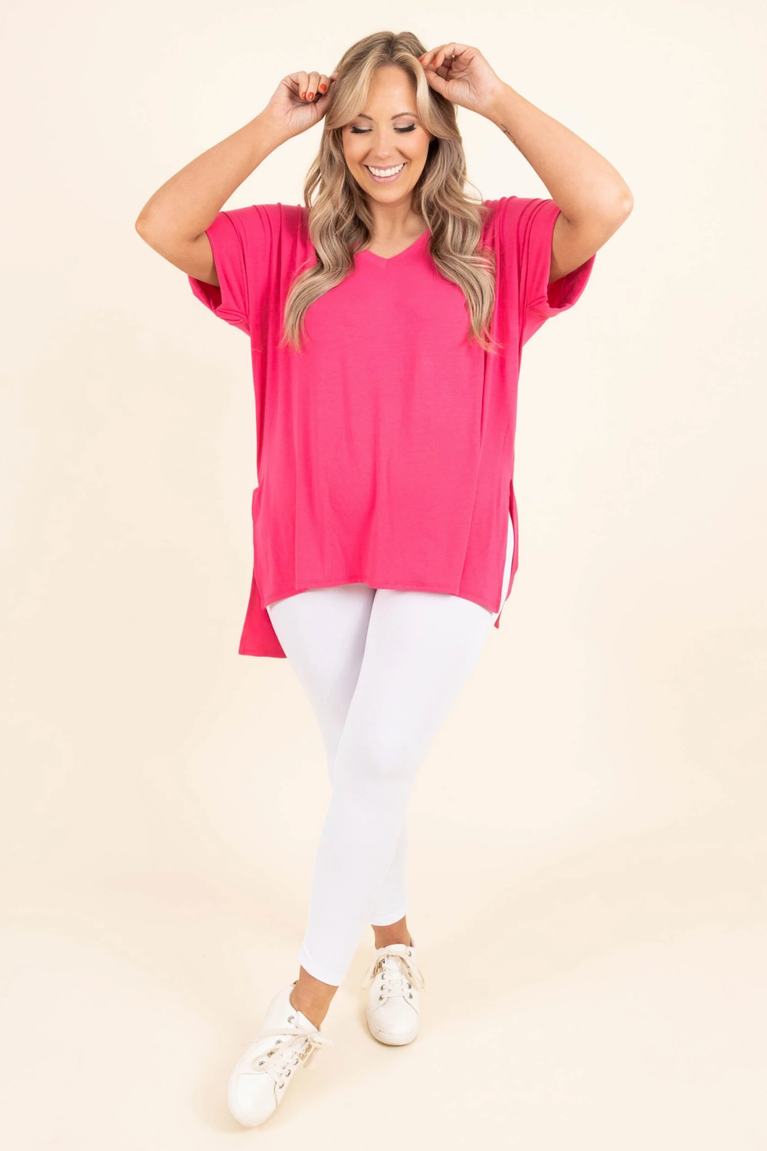 Quick With It Leggings, White 8 Quick With It Leggings, White - Image 6