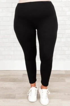 Quick With It Leggings, Black 10 Quick With It Leggings, Black -Chic Soul Store QuickWithitLeggings Black 2 1
