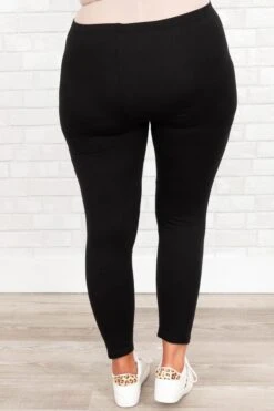 Quick With It Leggings, Black 12 Quick With It Leggings, Black -Chic Soul Store QuickWithitLeggings Black