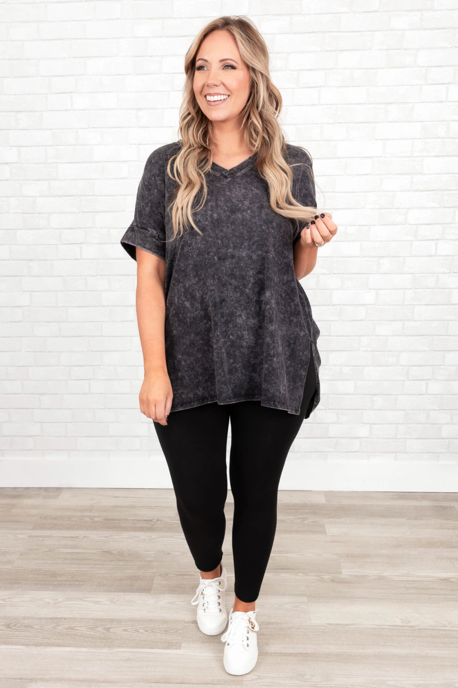 Quick With It Leggings, Black 6 Quick With It Leggings, Black - Image 4