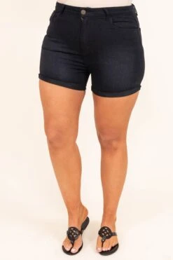 Radiant Soul Shorts, Black -Chic Soul Store RadiantSoulShorts Black 8783