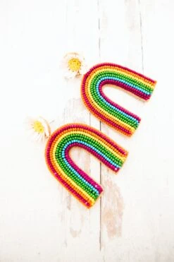 Rainbows All Around Earrings, Multi
