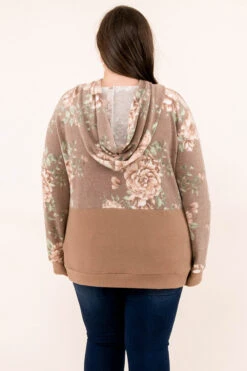 Rained In Hoodie, Brown 12 Rained In Hoodie, Brown -Chic Soul Store RainedInHoodie Brown 2076