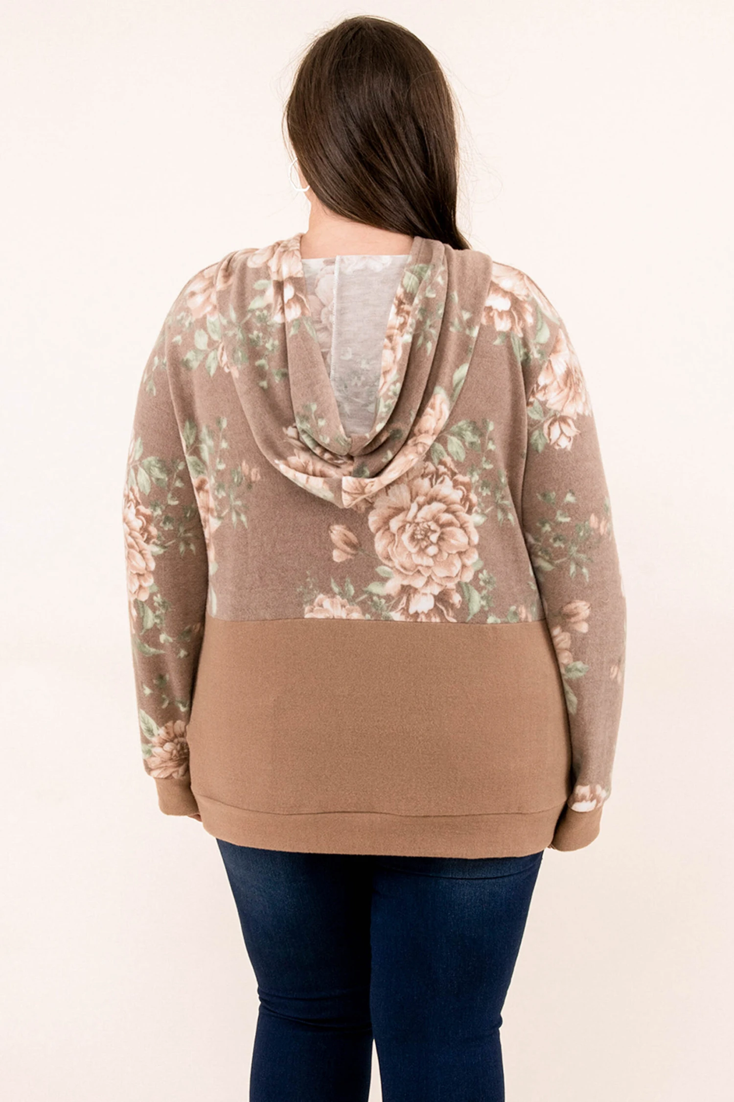 Rained In Hoodie, Brown 7 Rained In Hoodie, Brown - Image 5