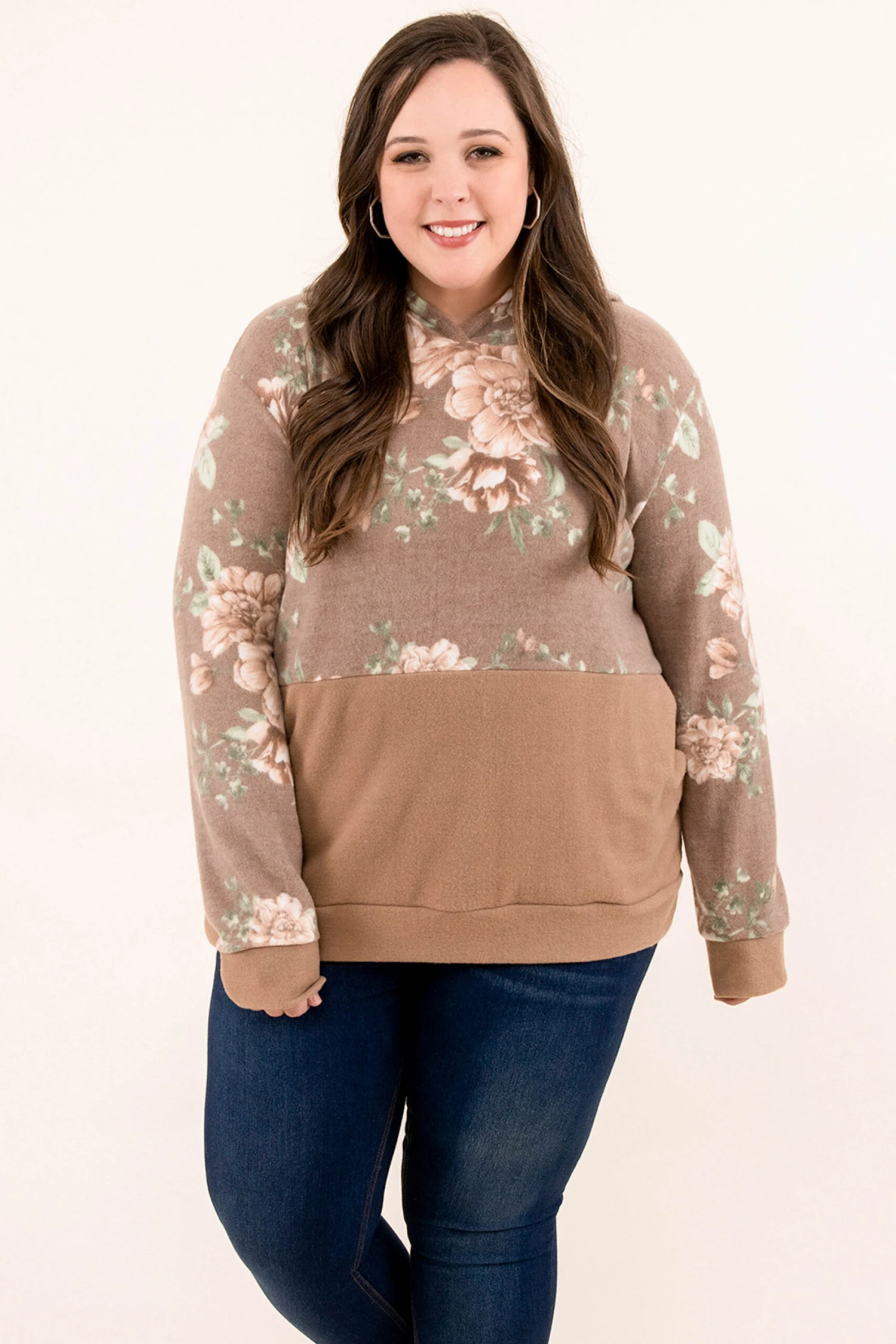 Rained In Hoodie, Brown 3 Rained In Hoodie, Brown