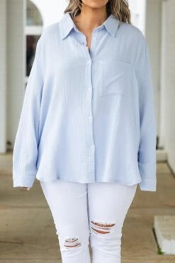 Rays Of Sun Top, Blue -Chic Soul Store RaysOfSunTop Blue 2