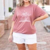 Reading Under The Moonlight Tee, Mauve 1 Reading Under The Moonlight Tee, Mauve -Chic Soul Store ReadingUnderTheMoonlightTee Mauve 4