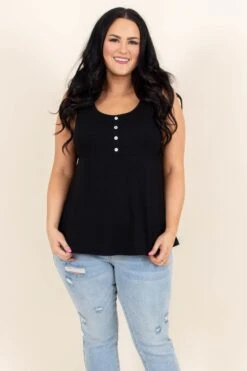 Ready To Love Top, Black
