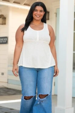 Ready To Love Top, White