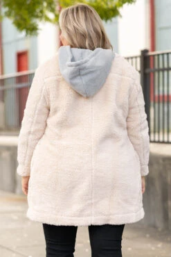 Ready To Snuggle Cardigan, Cream -Chic Soul Store ReadyToSnuggleCardigan Cream 9814