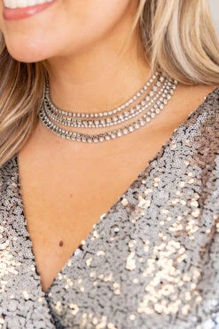 Real Romance Necklace, Silver