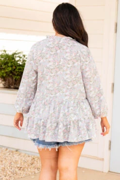 Refined Taste Tunic, Blue 12 Refined Taste Tunic, Blue -Chic Soul Store RefinedTasteTunic Blue 0251