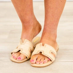Reinvent Yourself Sandals, Natural -Chic Soul Store ReinventYourselfSandals Natural 6