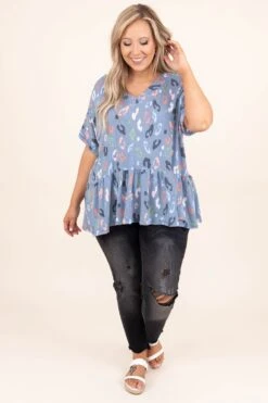 Relax The Mind Jeans, Gray -Chic Soul Store RelaxTheMindJeans Gray 9750