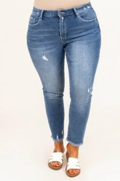 Release The Stress Jeans, Medium -Chic Soul Store ReleaseTheStressJeans Medium 8318