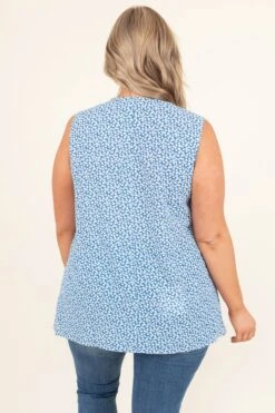 Rest Your Love On Me Top, Blue 12 Rest Your Love On Me Top, Blue -Chic Soul Store RestYourLoveOnMeTop Blue 9816