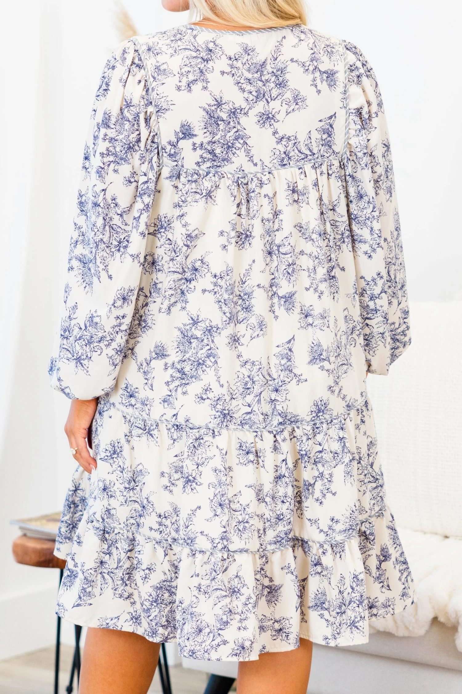 Right On Time Dress, Blue 8 Right On Time Dress, Blue - Image 6