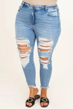 Rise Higher Mom Jeans, Light Denim -Chic Soul Store RiseHigherMomJeans LightDenim 2